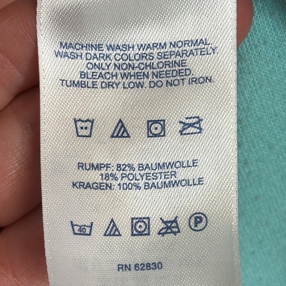 Lands’ End Women's Blue Swim Cover Top Size Medium - Picture 6 of 7